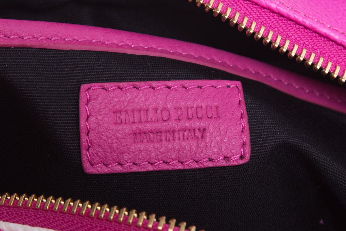 Pucci Pink & Orange Tigerfish Cross-Body