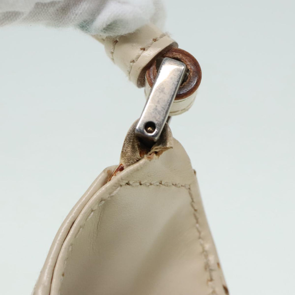 GUCCI GG Canvas Jackie Shoulder Bag Beige Silver 001 3876 90716