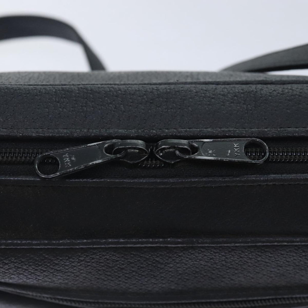 GUCCI Shoulder Bag Leather Black 90731