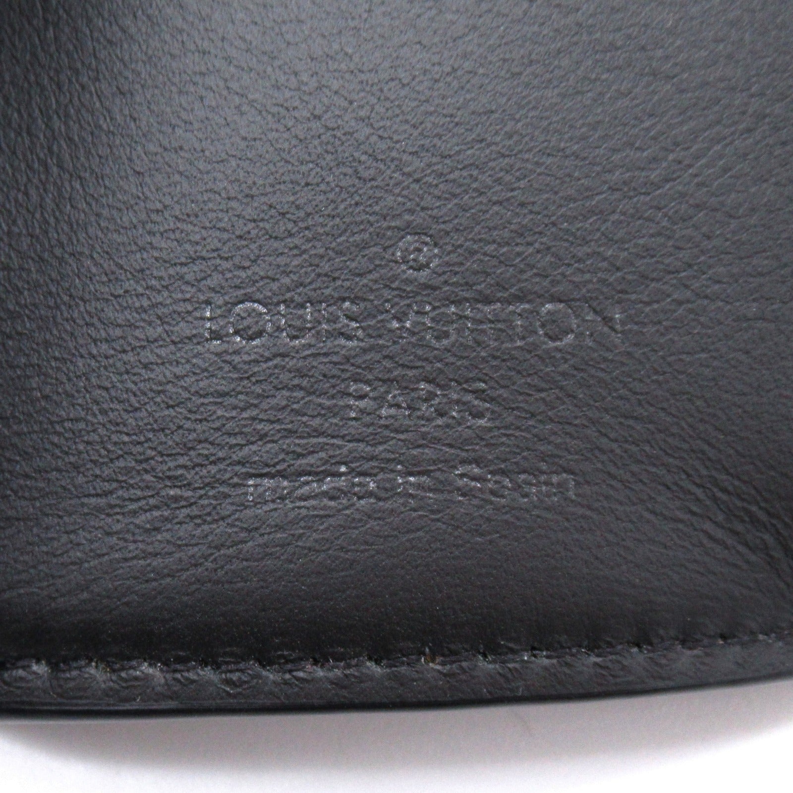 Louis Vuitton Dialovery Compact Wallet Three Fold Wallet Wallet PVC Coated Canvas Monogram Clippers   Black M67630