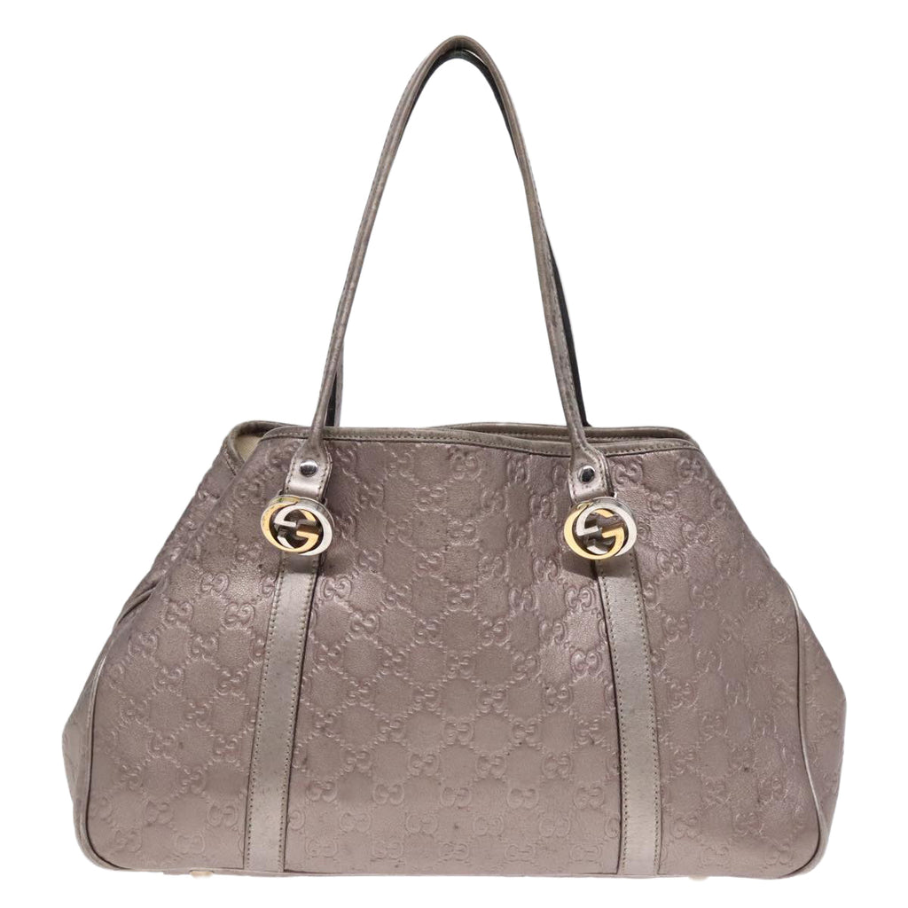 GUCCI Guccissima GG Canvas GG Twins Tote Bag Leather Pink 90766