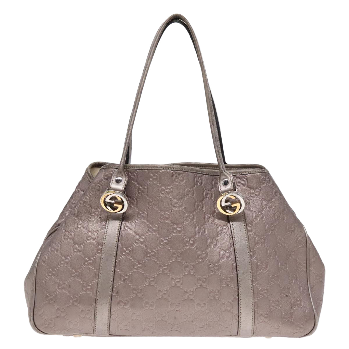 GUCCI Guccissima GG Canvas GG Twins Tote Bag Leather Pink 90766