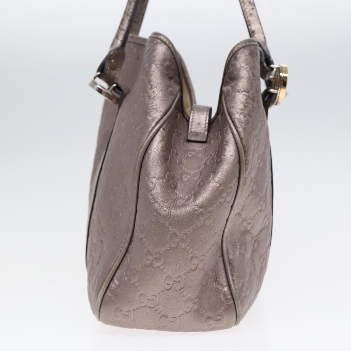 GUCCI Guccissima GG Canvas GG Twins Tote Bag Leather Pink 90766