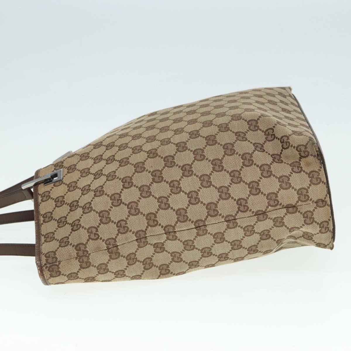 GUCCI GG Canvas Tote Bag Beige 90793