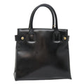 GUCCI Hand Bag Patent leather Black 90794