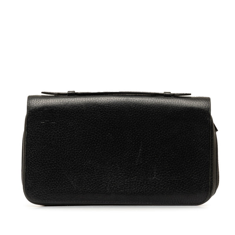 Louis Vuitton Zippy XL Long Wallet M62465 Black Noir  Leather Mens Louis Vuitton