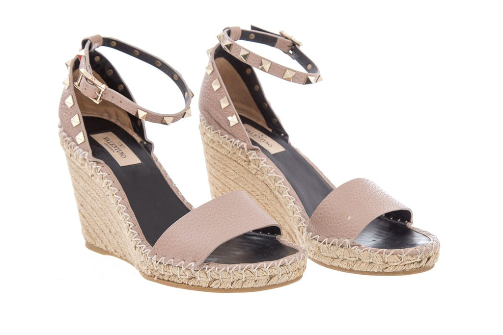 Valentino Blush Wedge SZ 38