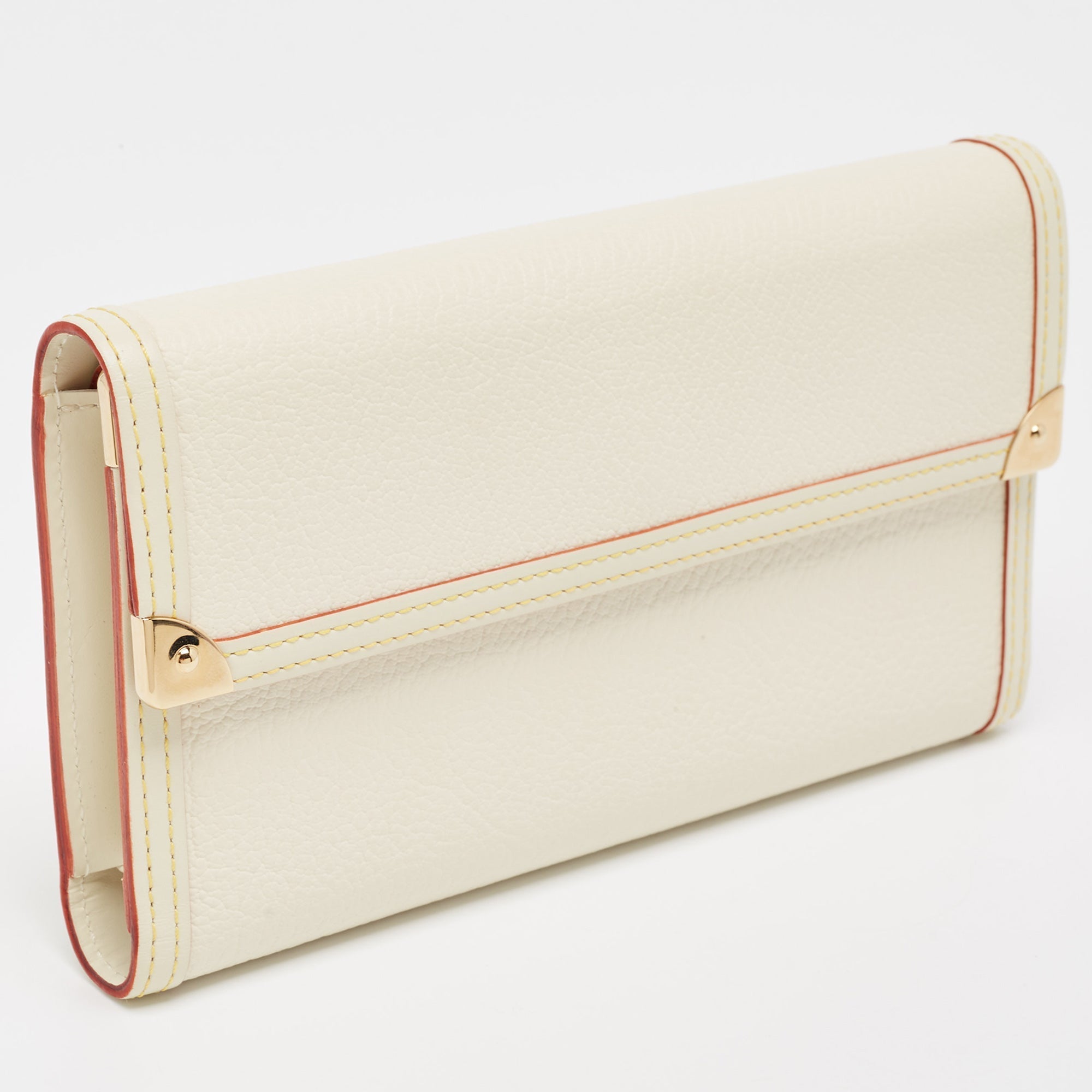 Louis VuittonLeather Porte Tresor International Trifold Wallet
