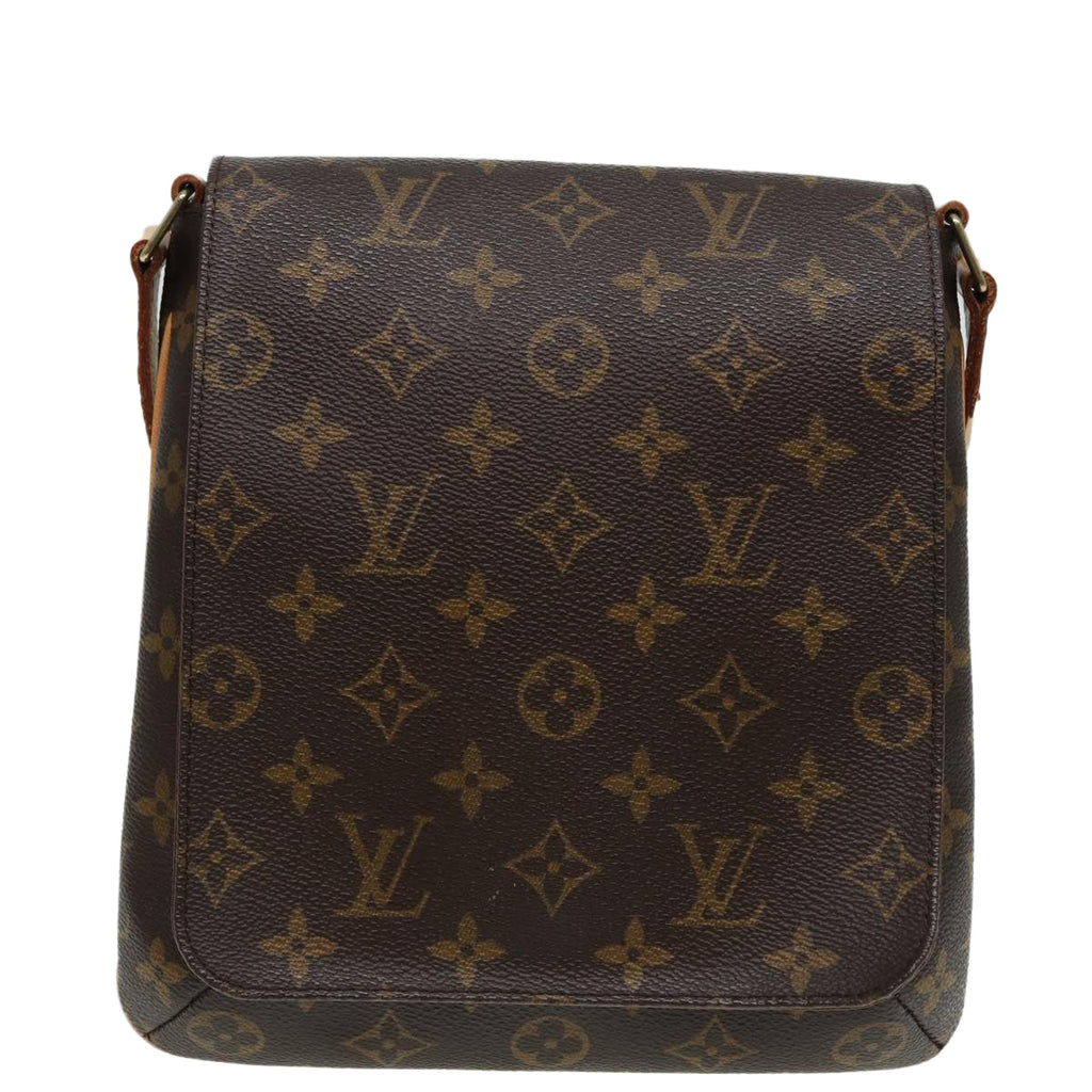 Louis Vuitton Musette Tango  Canvas Shoulder Bag