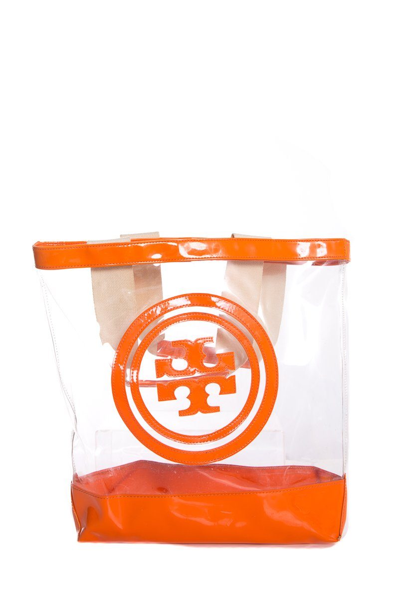 Tory Burch Orange PVC Tote