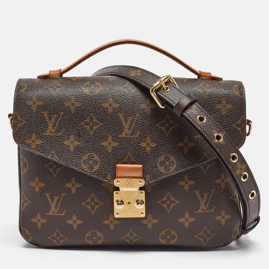 Louis Vuitton Monogram Canvas Pochette Metis Bag..
