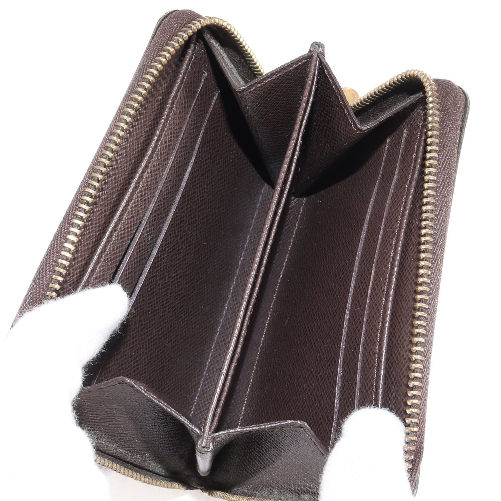 Louis Vuitton Porte Monnaie Zippy  Leather Wallet  ()