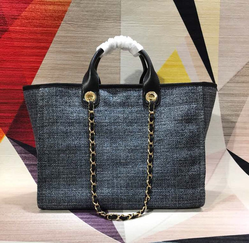 CHL Deauville Tote 38cm Black/Dark For Women A66941