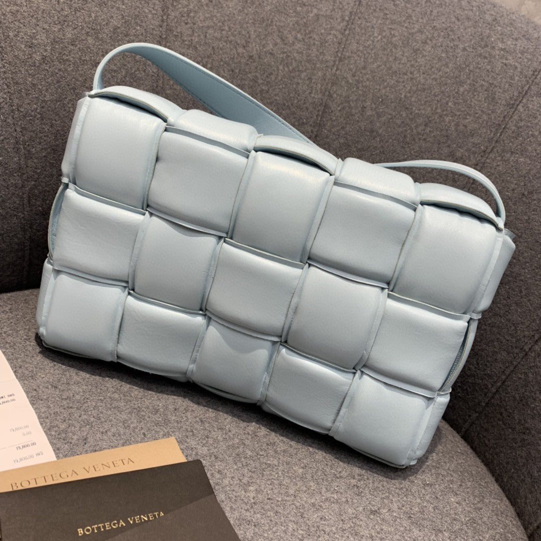 GLAMI Padded Cassette Bag For Women 10.2in/26cm In Light Blue