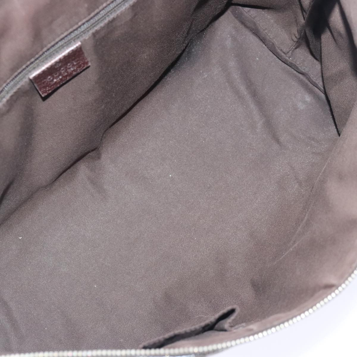 GUCCI GG Canvas Shoulder Bag Beige Gold 141470 91387