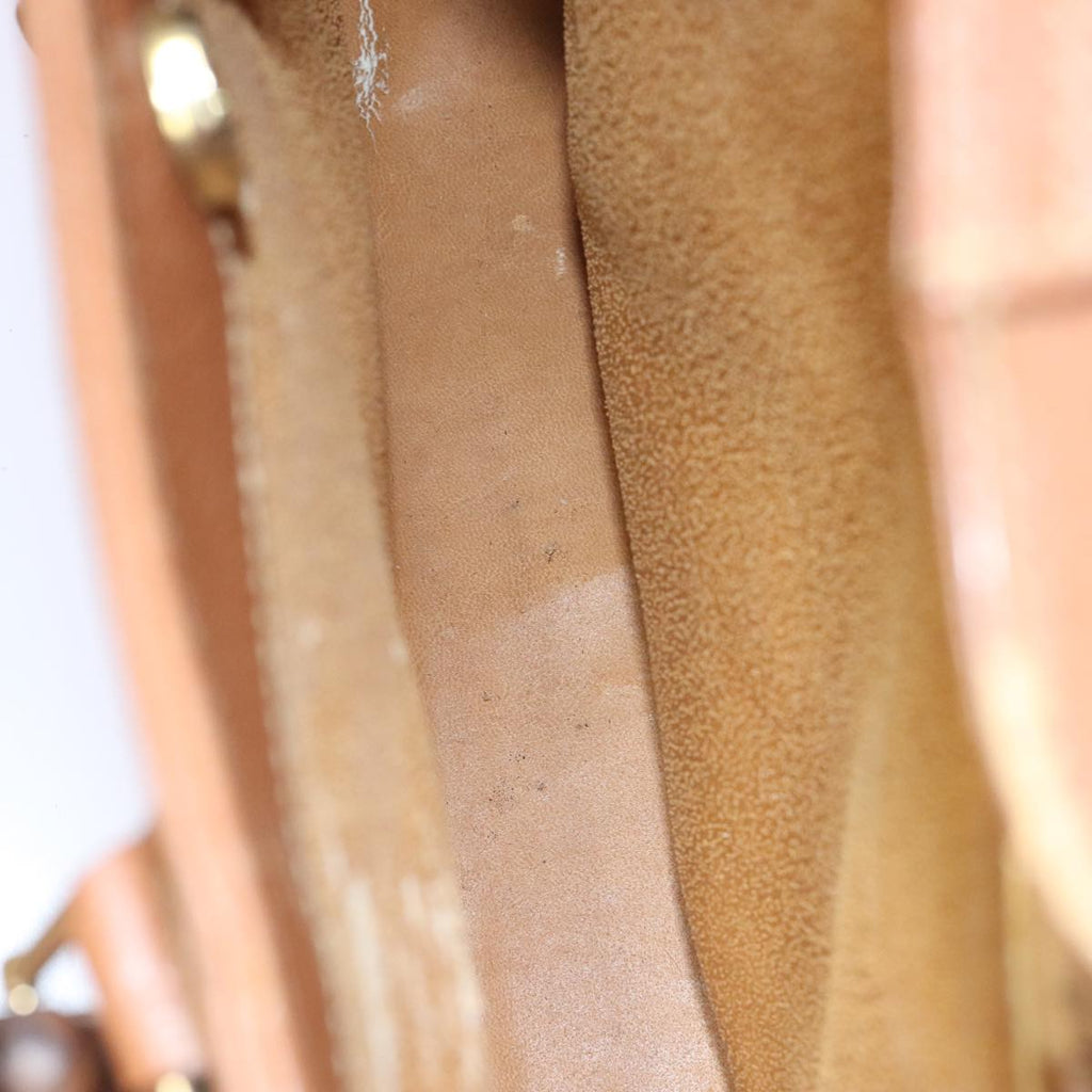 GUCCI Bamboo Hand Bag Leather Brown Gold 002 1186 0260 91413