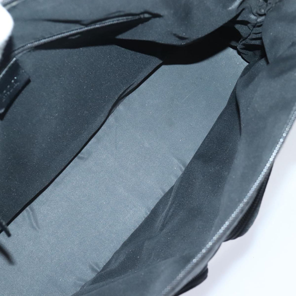 GUCCI GG Canvas Shoulder Bag Nylon Black 91479