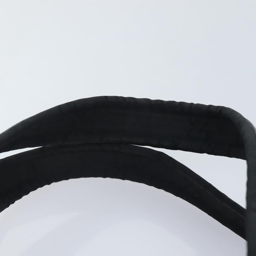 GUCCI GG Canvas Shoulder Bag Nylon Black 91479