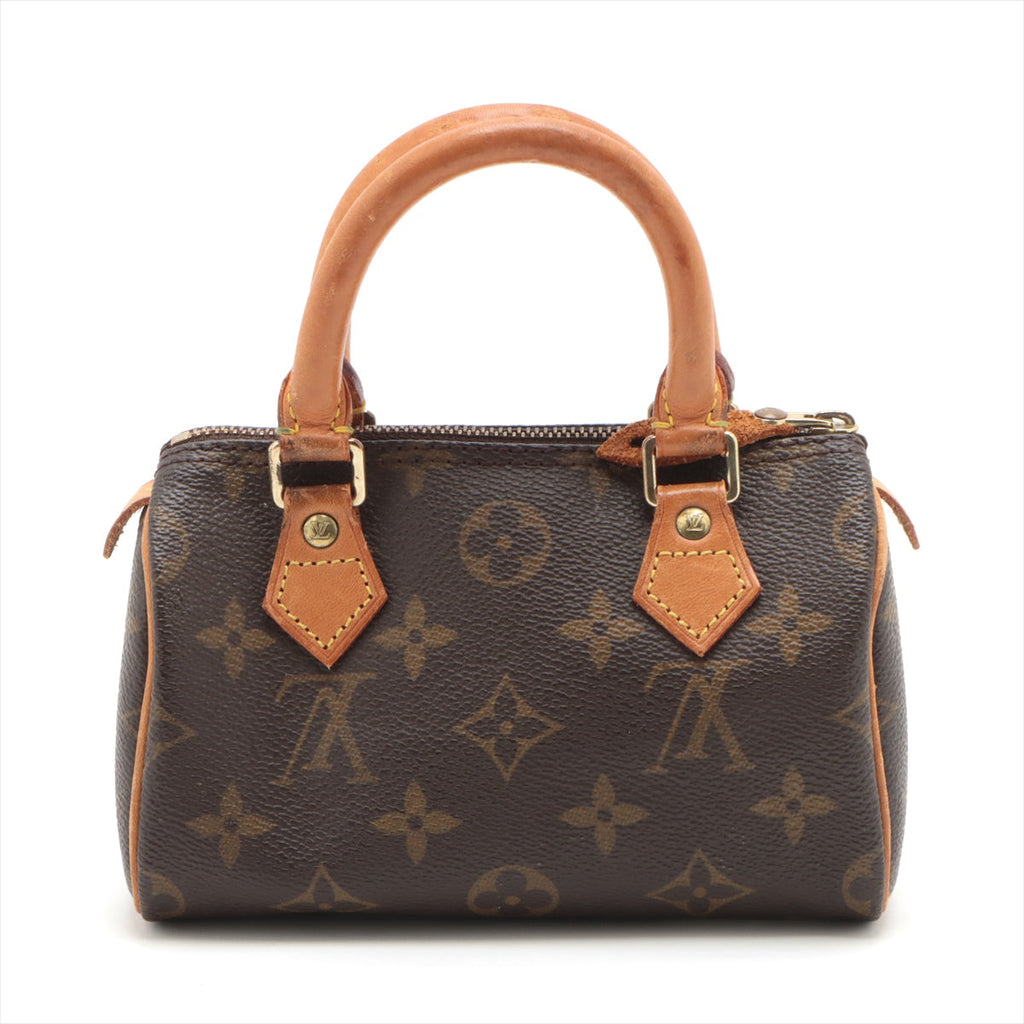 Louis Vuitton Monogram Mini Speedy M41534 Fashnapple Leather Crush