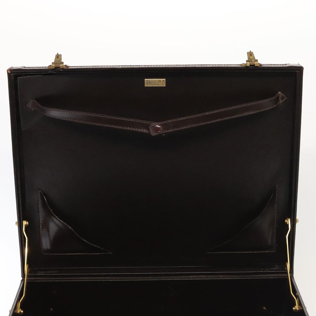 FENDI Zucca Canvas Trunk Brown 91631