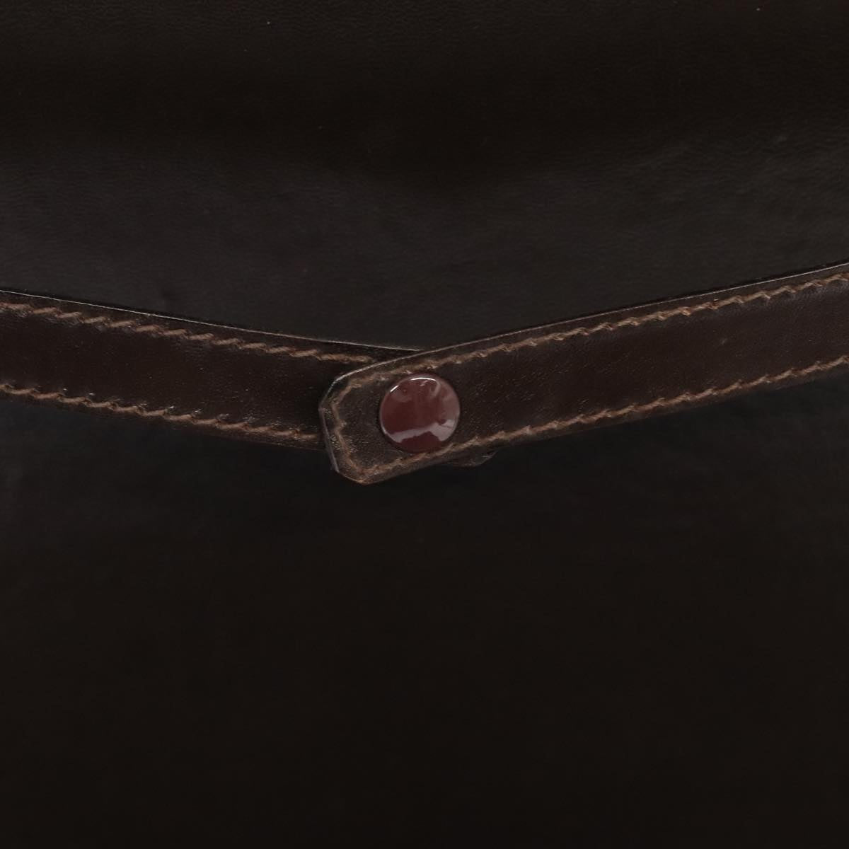 FENDI Zucca Canvas Trunk Brown 91631