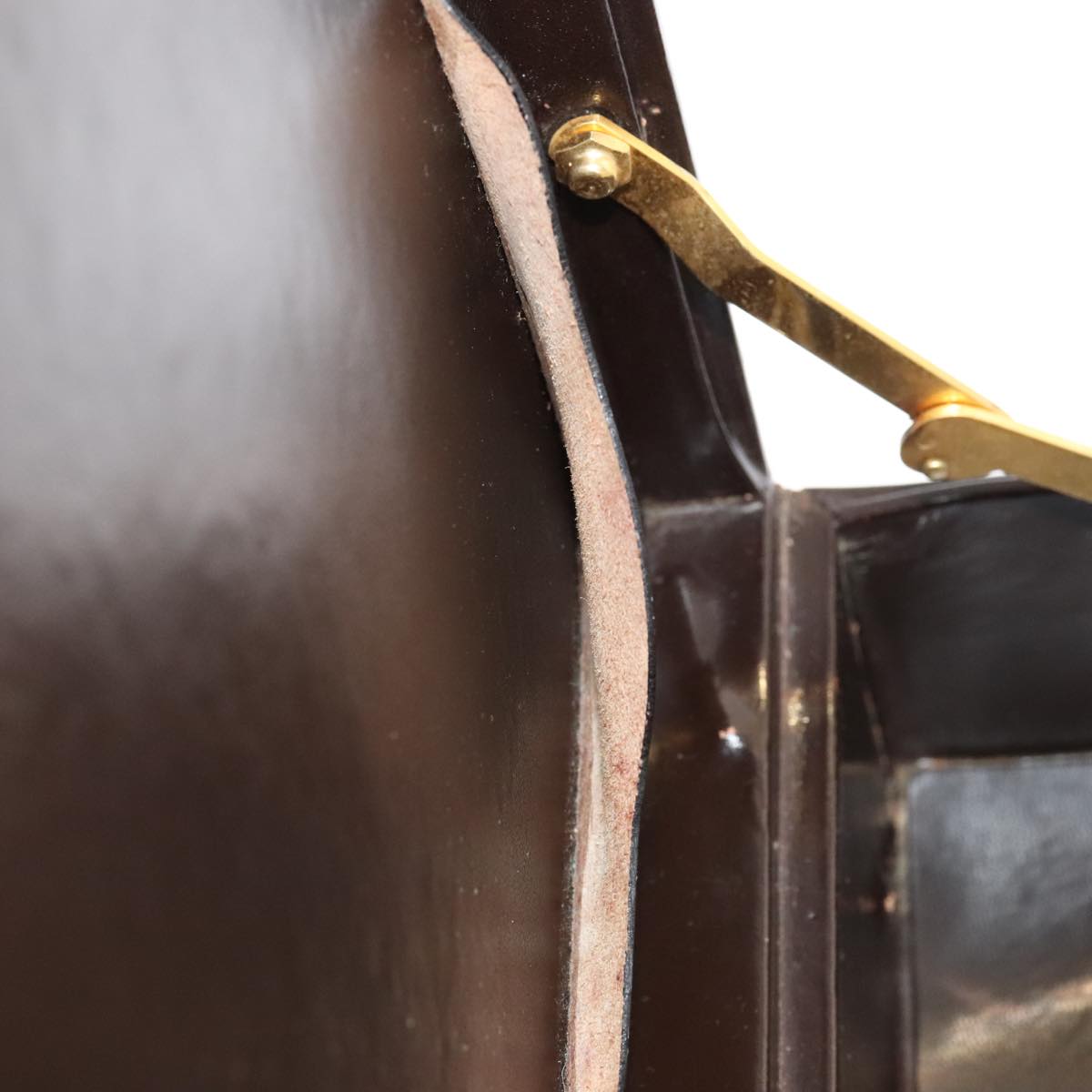 FENDI Zucca Canvas Trunk Brown 91631