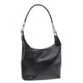 GUCCI Shoulder Bag Leather Black Silver 001 3814 91702