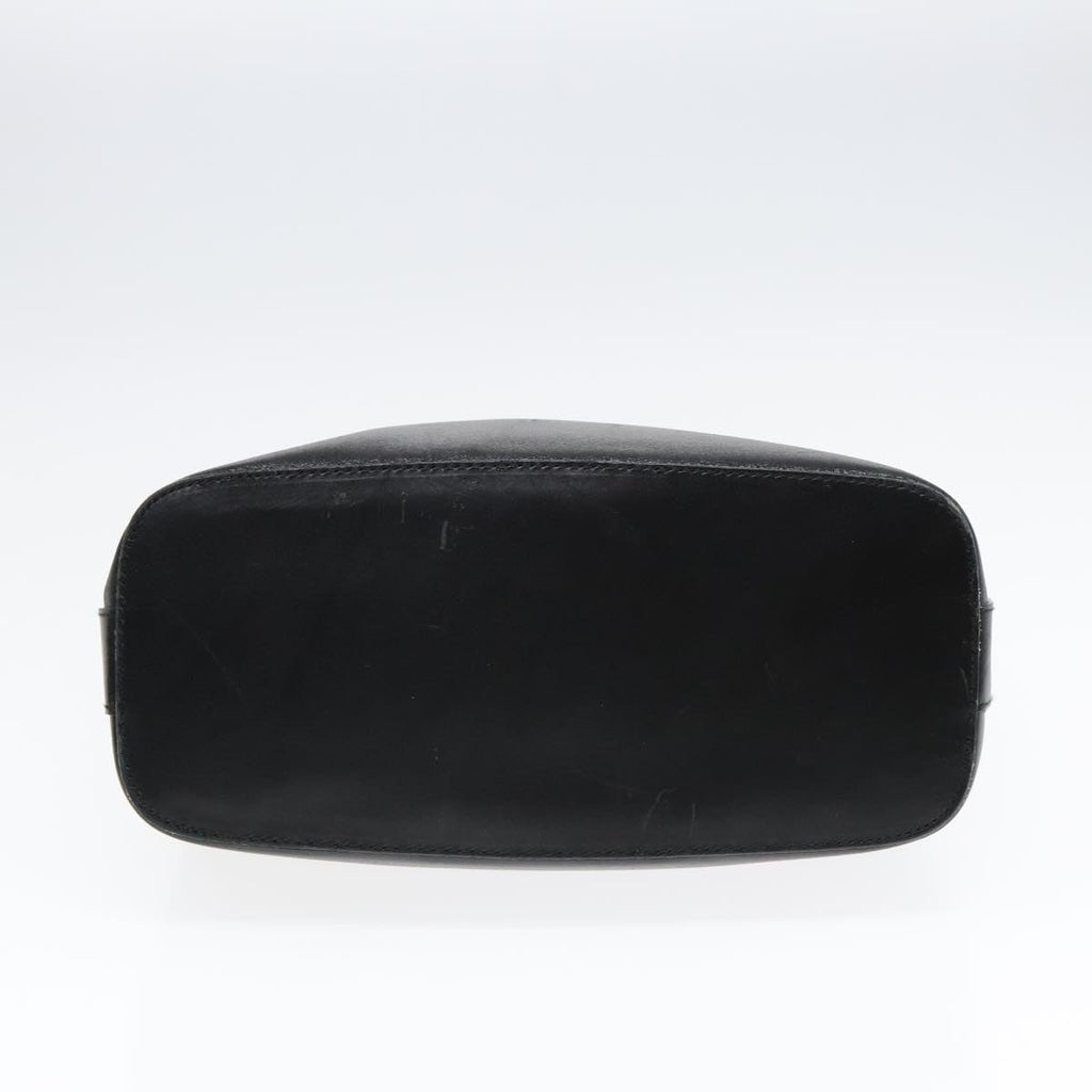 GUCCI Shoulder Bag Leather Black Silver 001 3814 91702