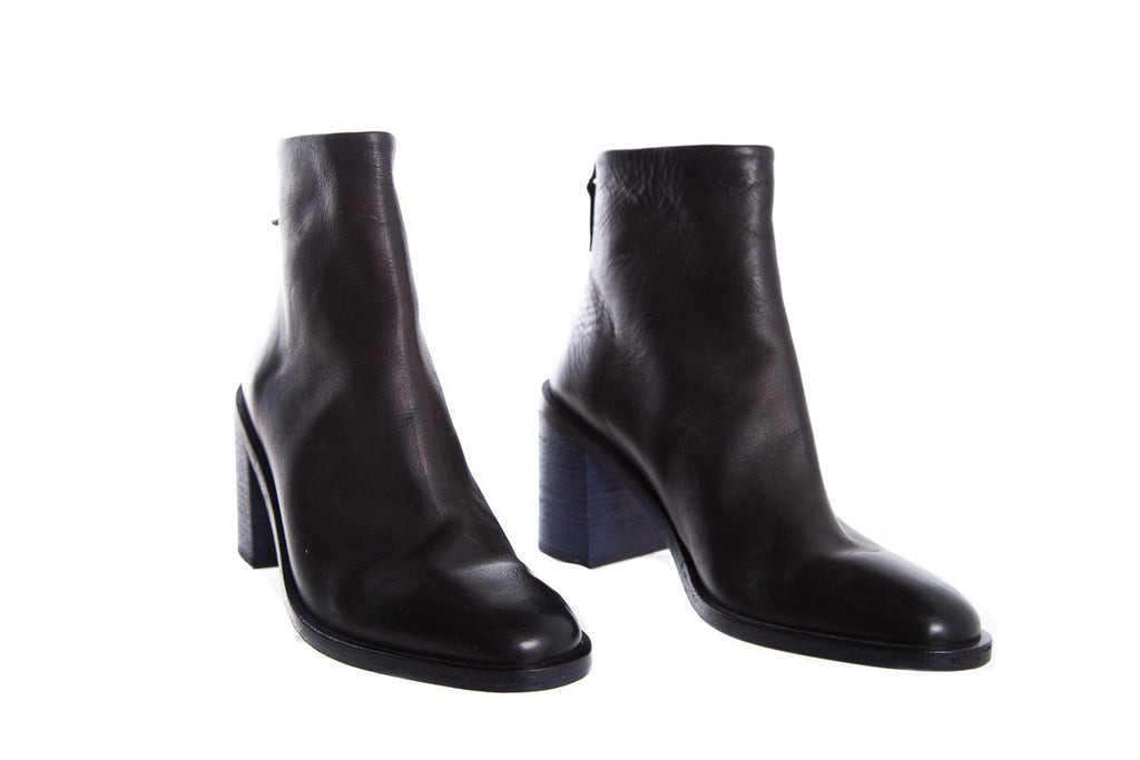 Marsell Black And Navy Booties SZ 7