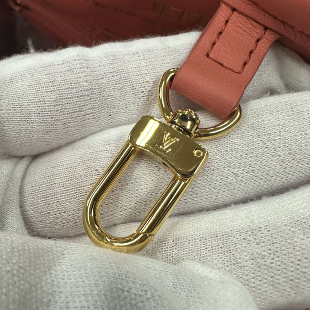 LOUIS VUITTON Neverfull Boucher Poppy petal M43357 PVC Coated Canvas Masters CollectionxCalf Leather Size MM