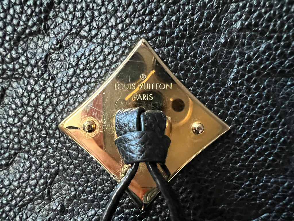 Louis Vuitton Saintonge Black Empreinte (RRP £1520)