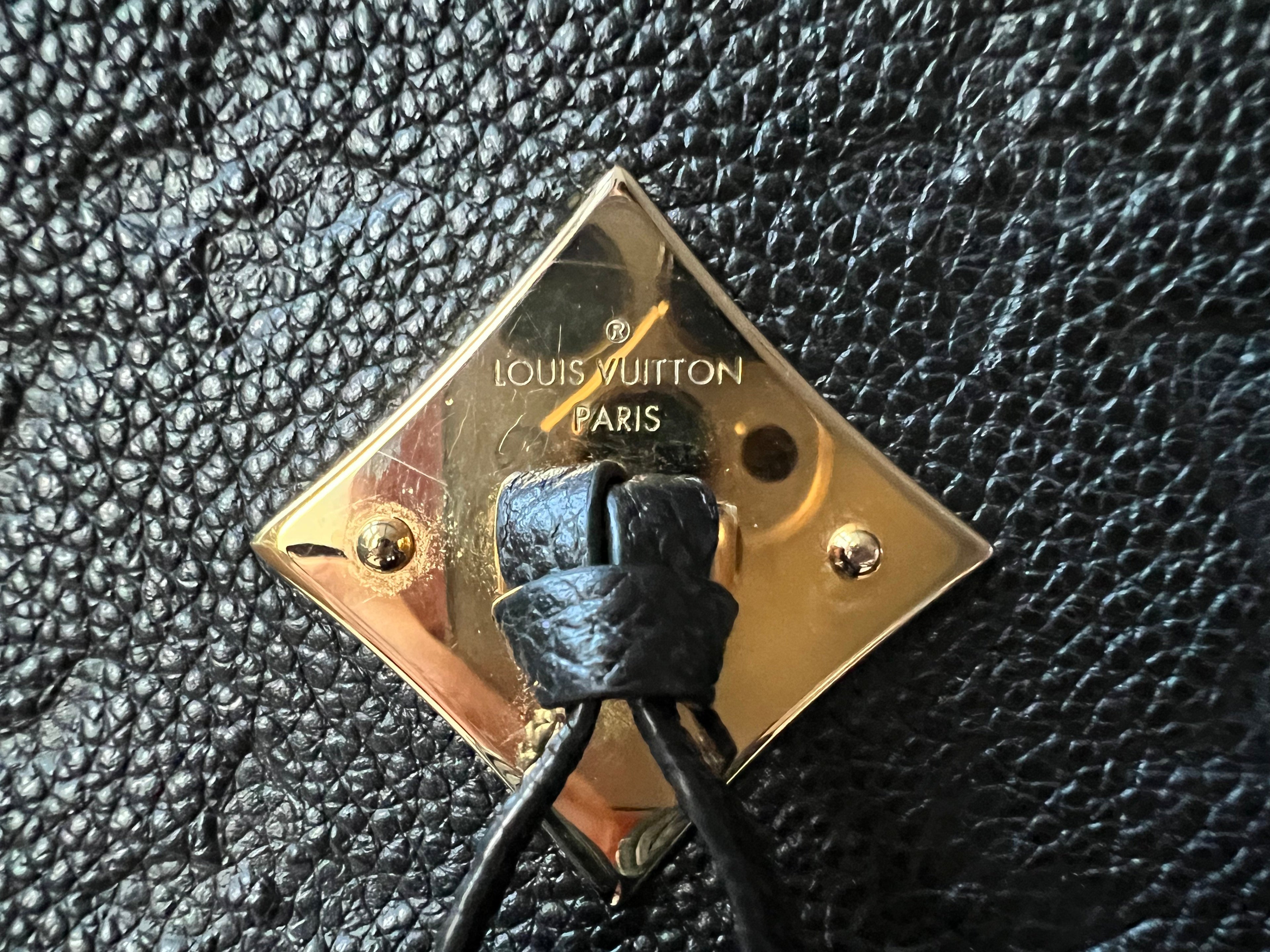Louis Vuitton Saintonge Black Empreinte (RRP £1520)