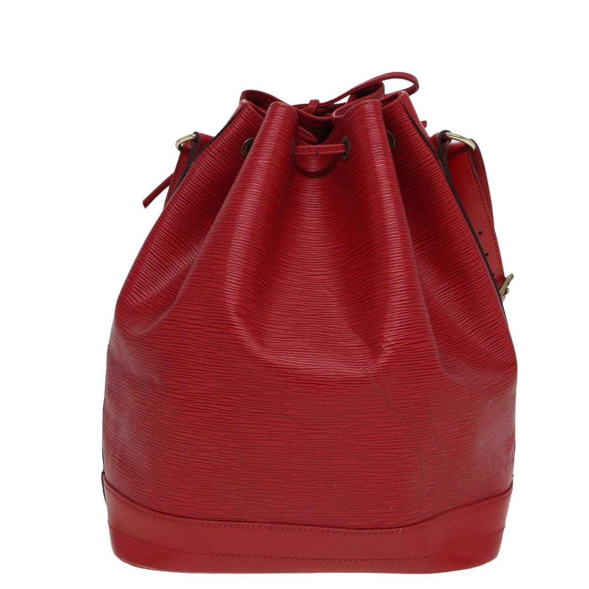 Louis Vuitton Epi Noe Shoulder Bag Red