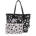 Louis Vuitton LV X YK Newark MM Tote Bag Leather Monogram Emplant  Black M46390