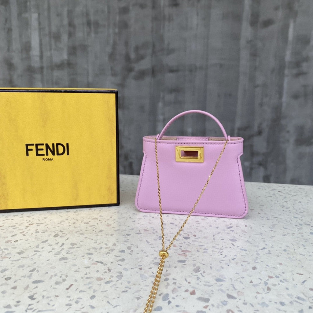 FI Nano GlamI Charm Crossbody Pink Bag For Woman 12cm/4.5in