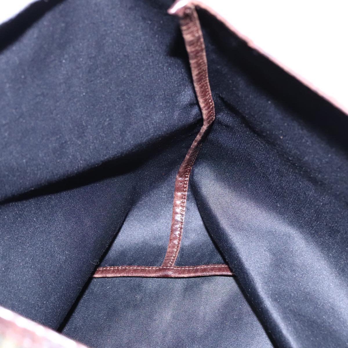 FENDI Zucca Canvas Tote Bag Brown Black 92145