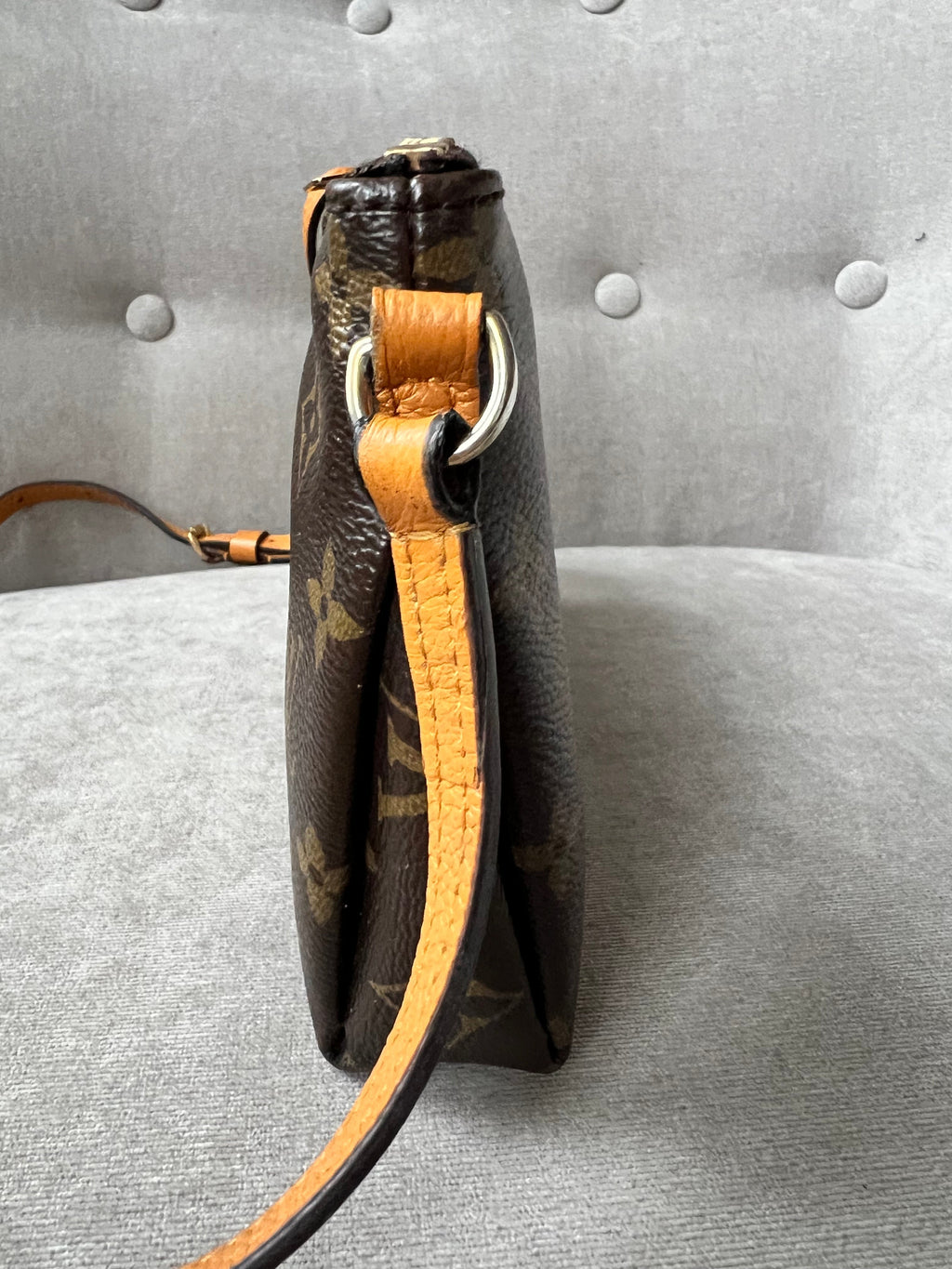 Louis Vuitton Monogram Safran Pallas Pochette