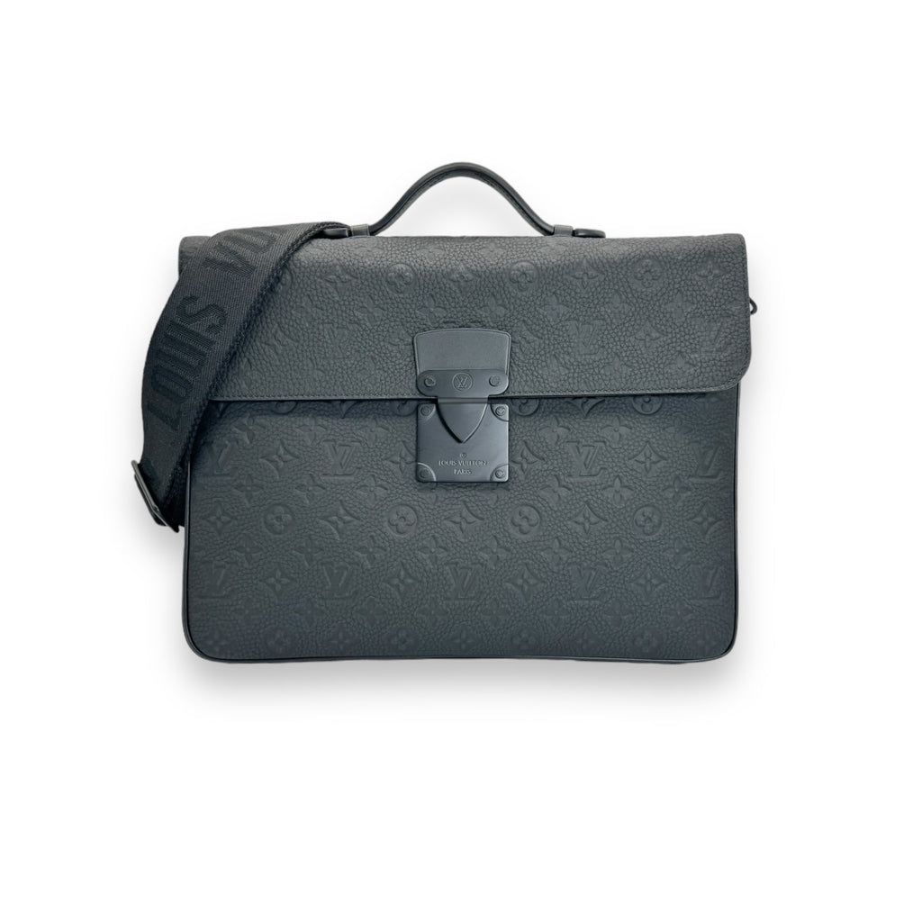 Louis Vuitton Taurillion S-Lock Monogram Briefcase