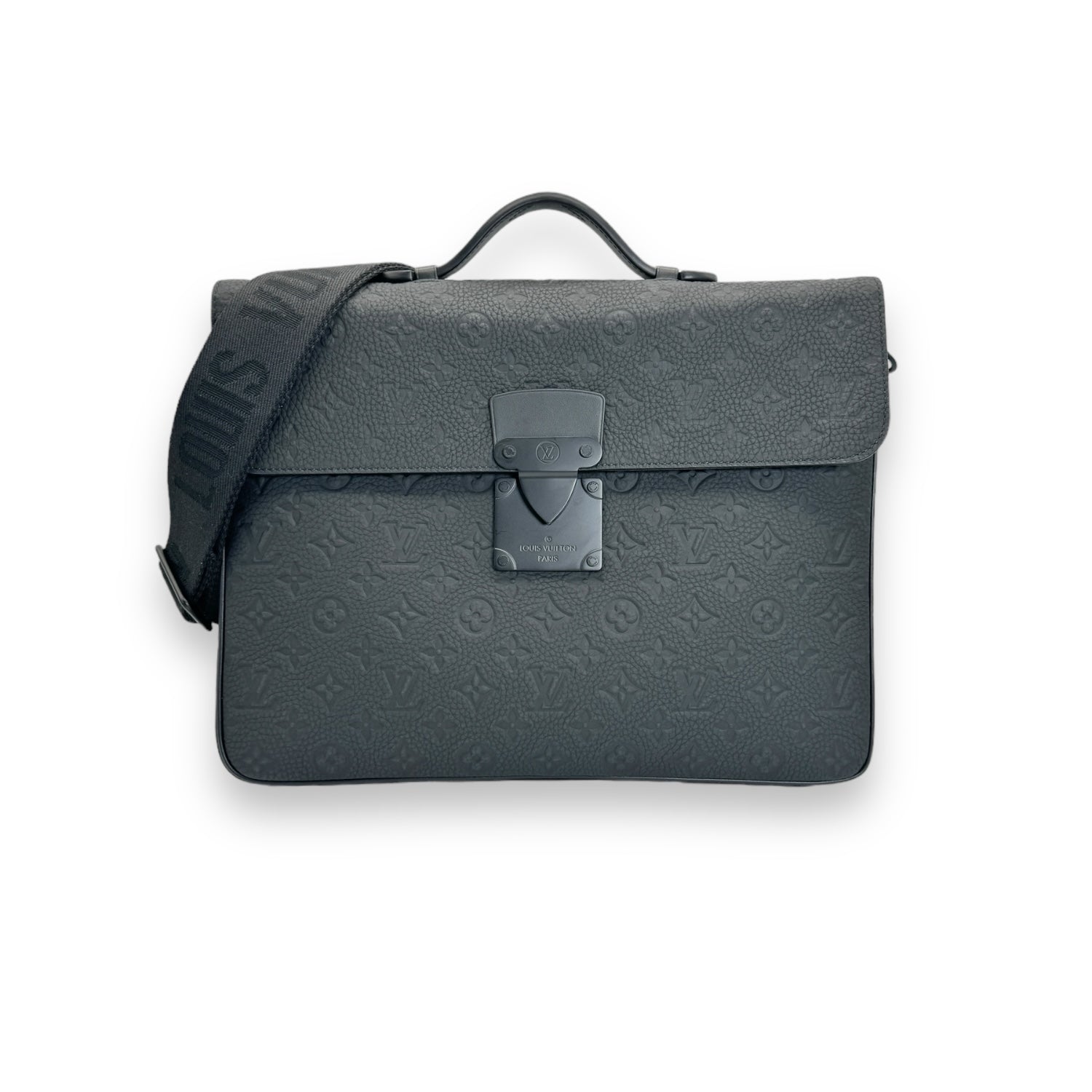 Louis Vuitton Taurillion S-Lock Monogram Briefcase