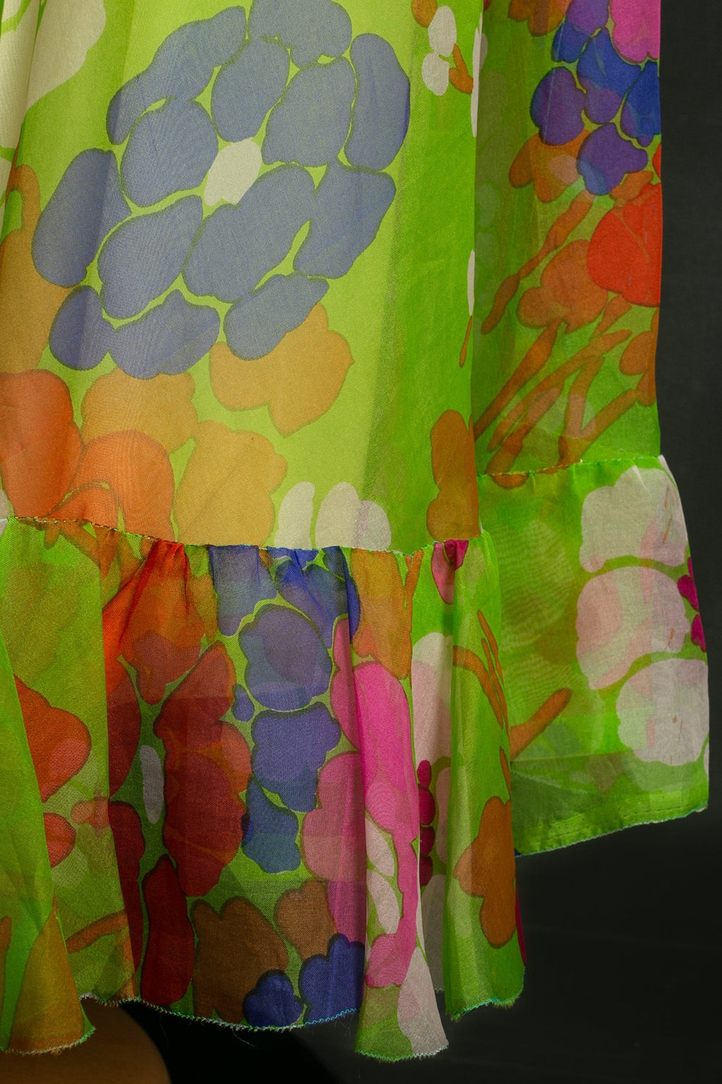 Robe en organza 1960s
