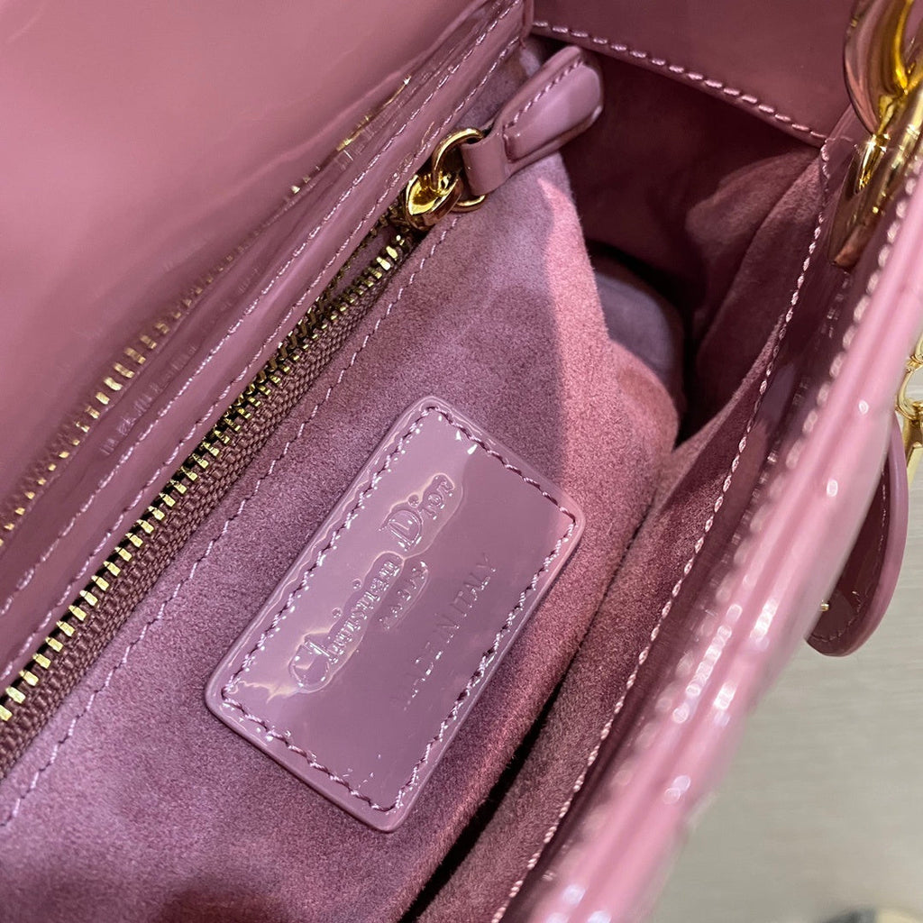 GLAMI Mini Lady Bag with Chain Gold Toned Hardware, Coral Pink, For Women WomenÃ¢â‚¬â„¢s Handbags, 18cm CD