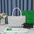 GLAMI Braided Maxi Cava Tote Bag White, For Women, Bags 13.8in/35cm