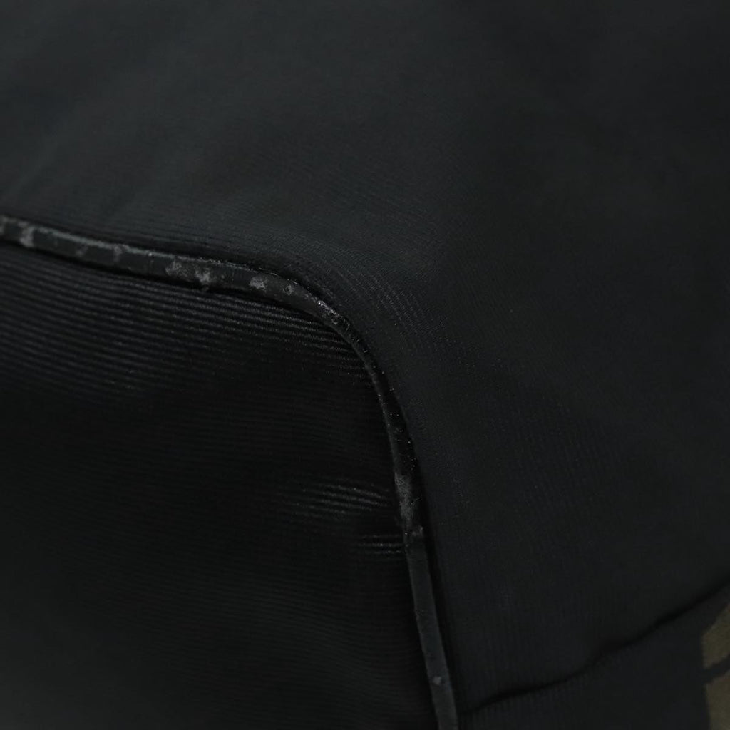 FENDI Hand Bag Nylon Black 92994