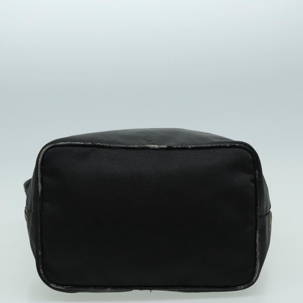FENDI Hand Bag Nylon Black 92994