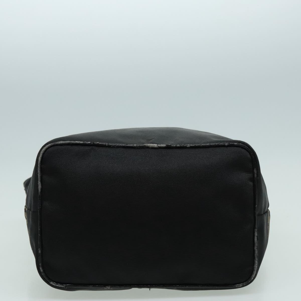 FENDI Hand Bag Nylon Black 92994