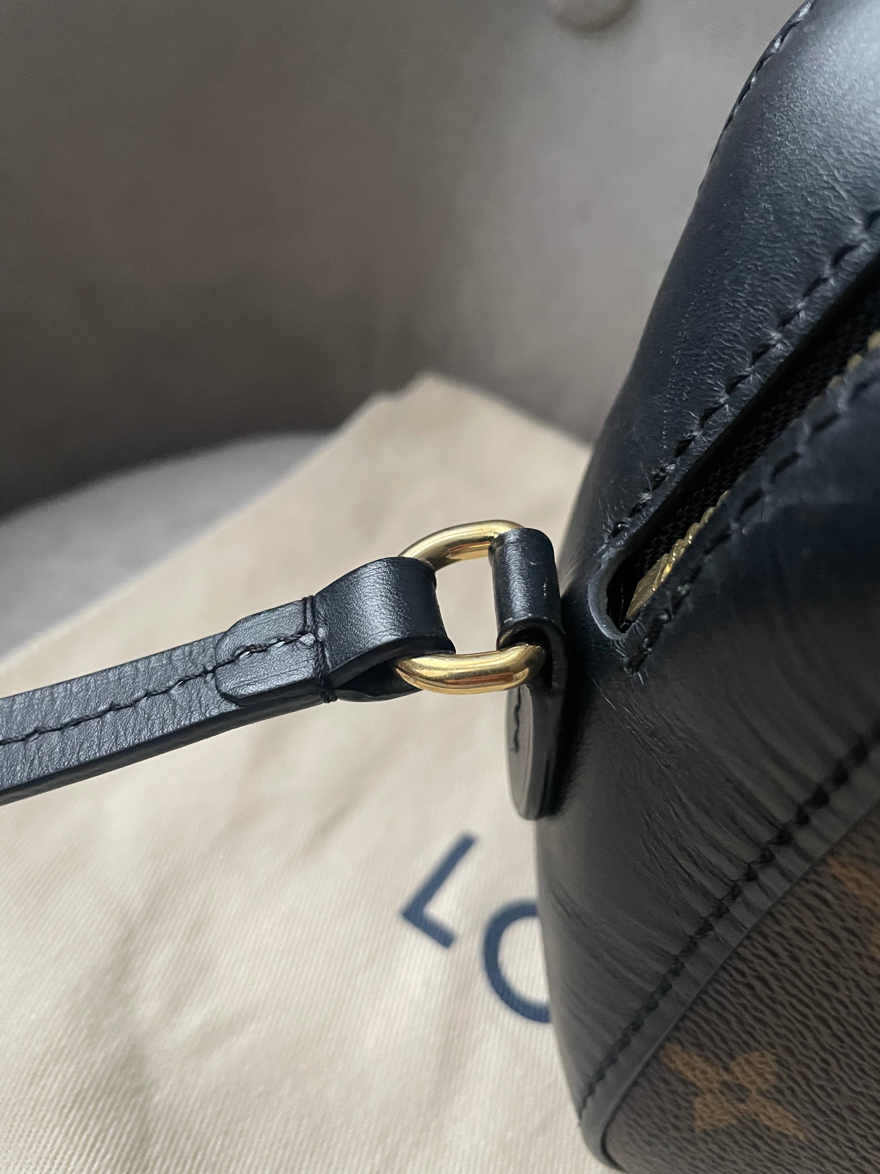 Louis Vuitton Saintonge Black and Monogram