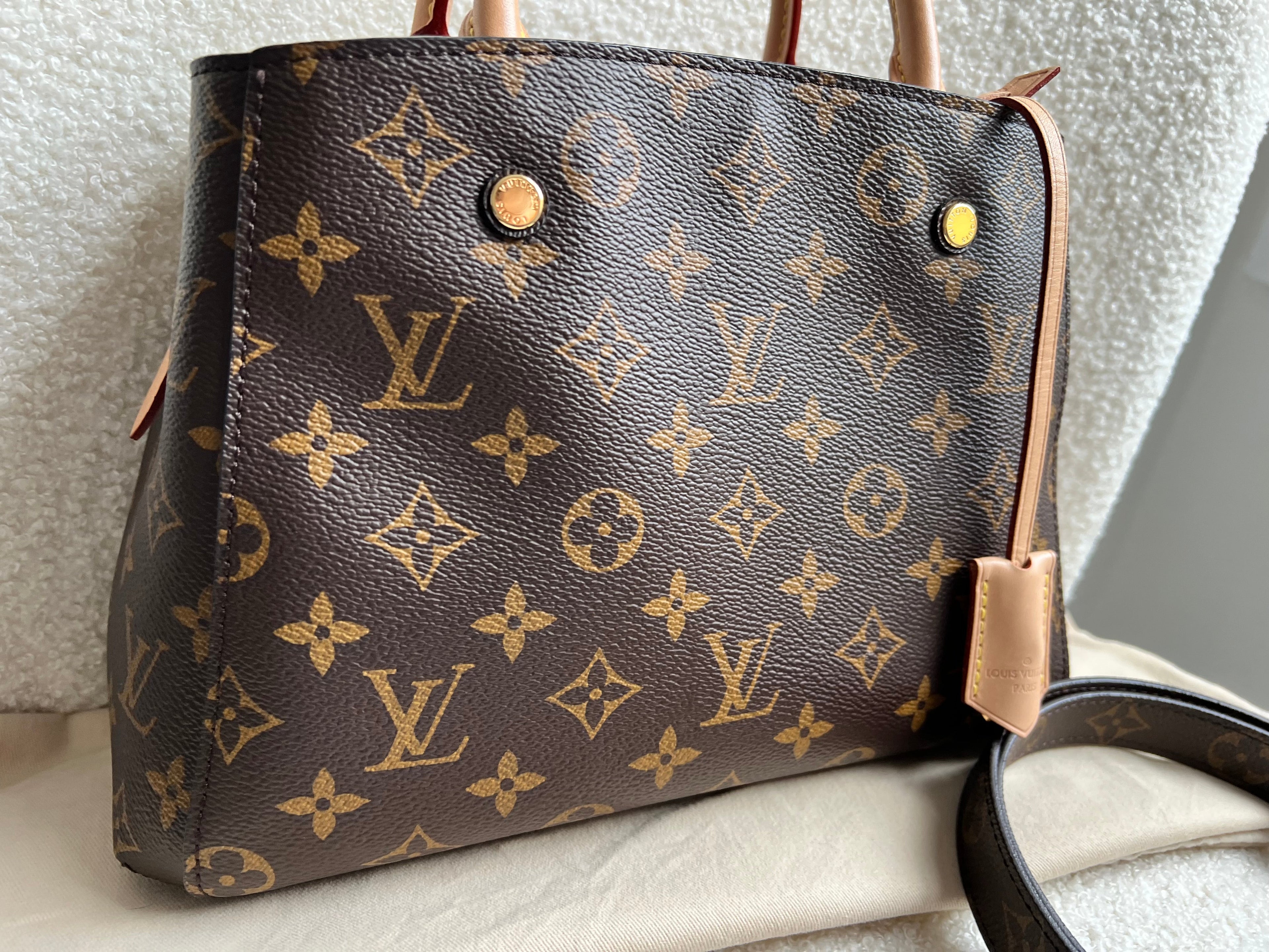 Louis Vuitton Montaigne BB in Monogram Canvas (RRP £1590)
