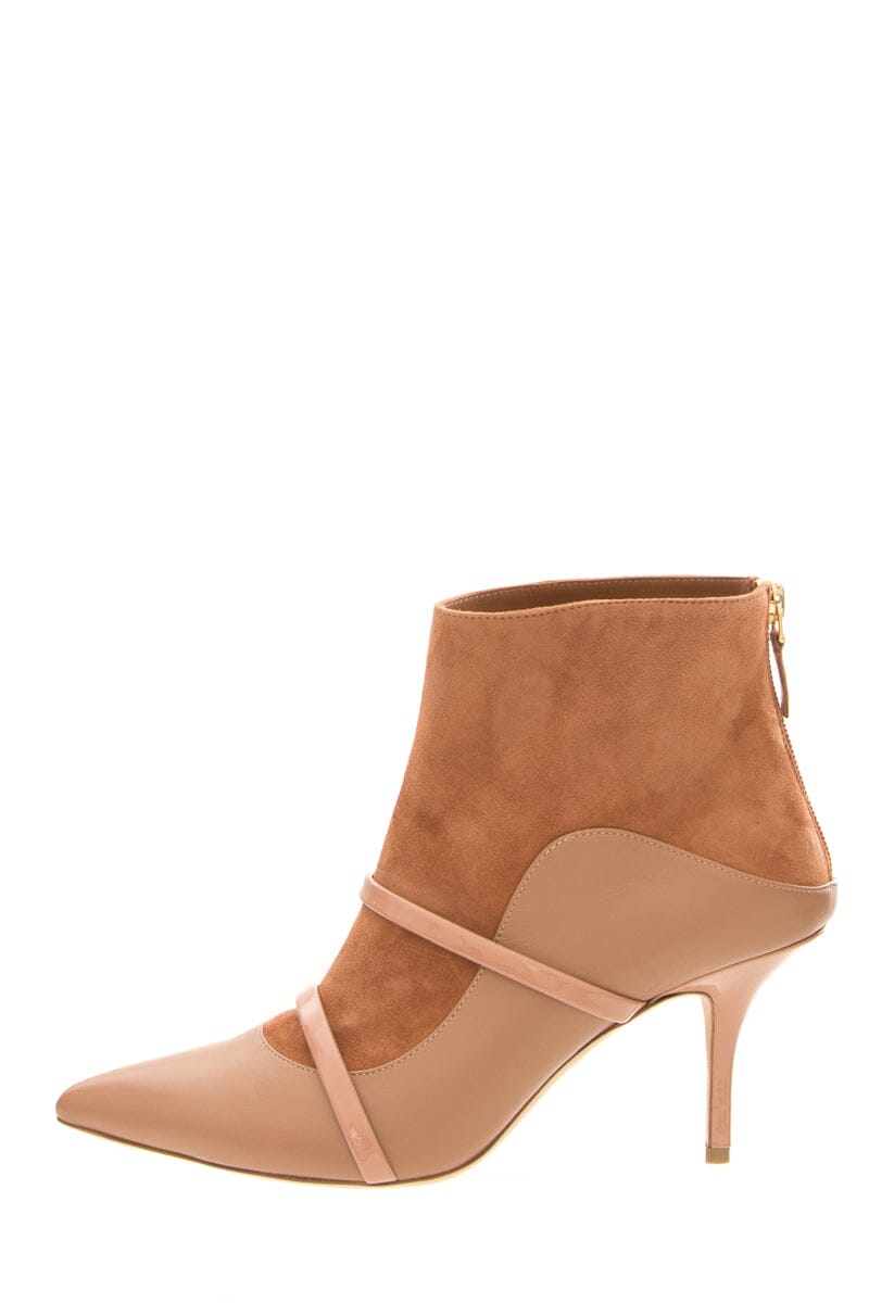 Malone Souliers Nude Booties SZ 39