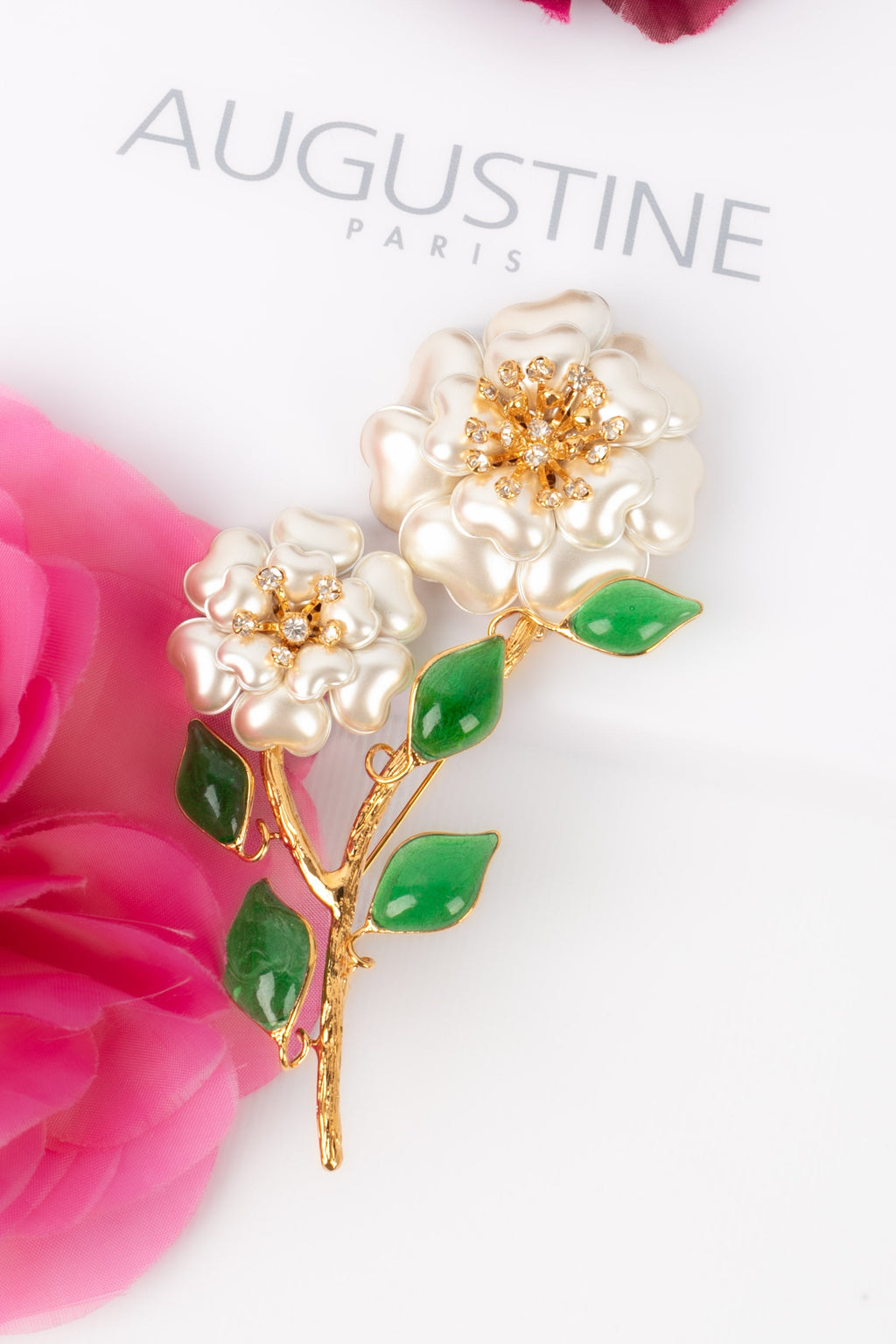 Broche fleur Augustine