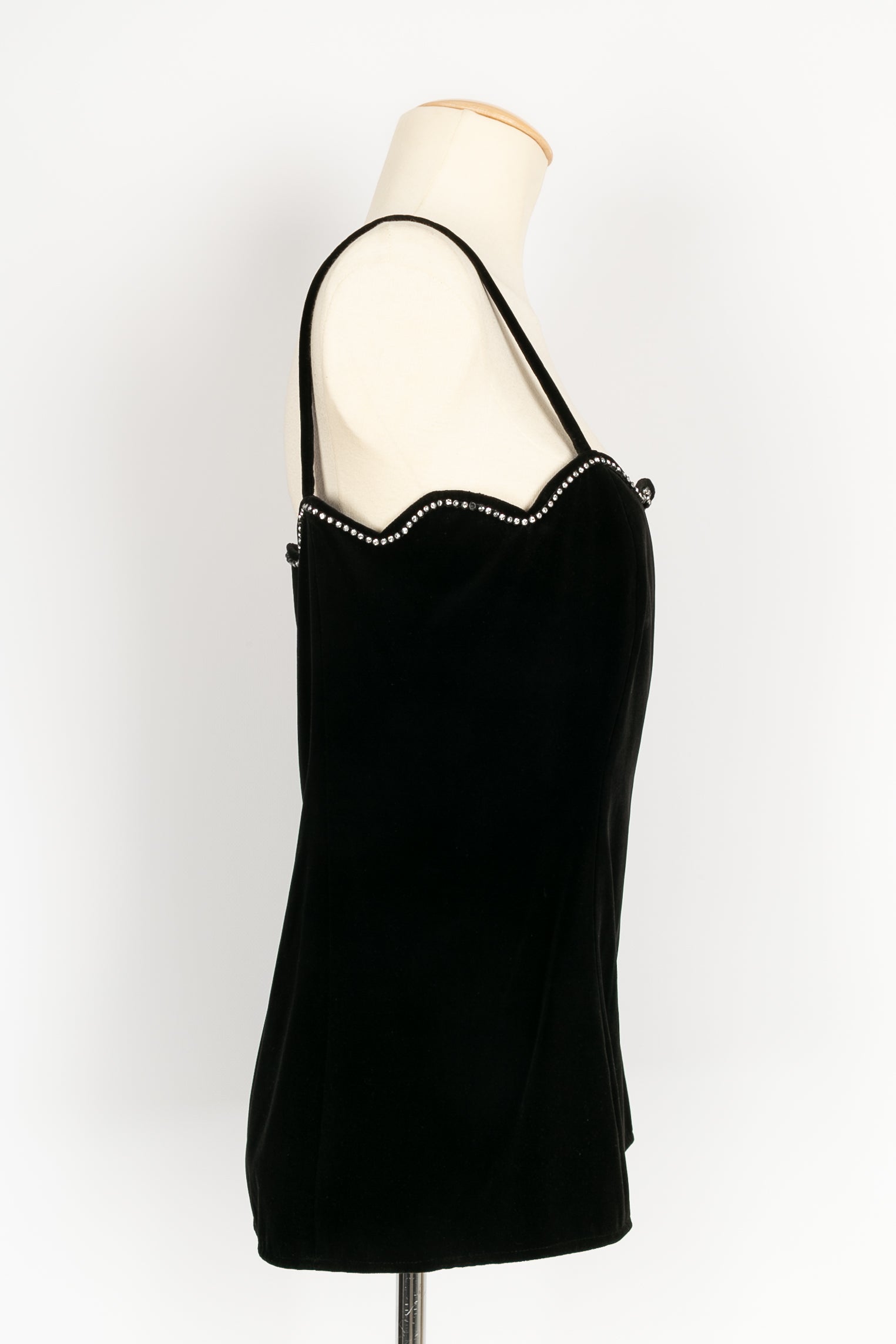 Haut en velours Yves Saint Laurent